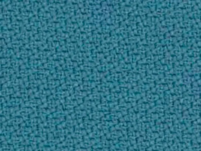 Imagen Estructura blanca -  Asiento tapizado melange azul claro