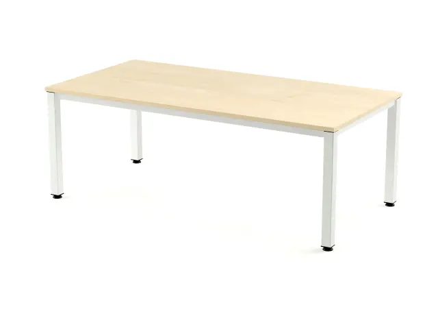 Imagen Mesa rectangular cromada con tapa laminada 200X100 (kit)