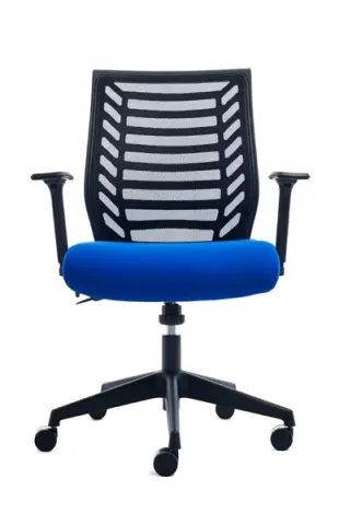 Imagen Silla giratoria respaldo de malla con brazos regulables 2