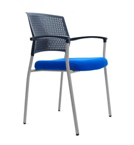 Imagen Silln confidente respaldo de PVC asiento tapizado (pack 2 unidades)