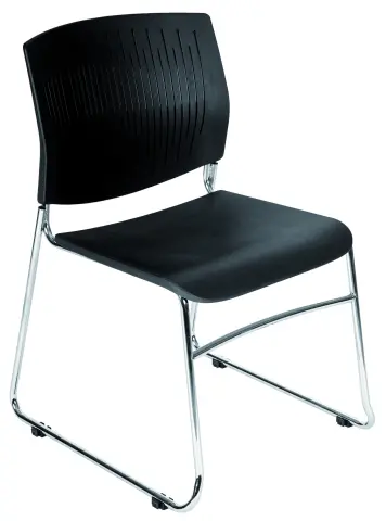 Imagen Silla confidente en PVC apilable