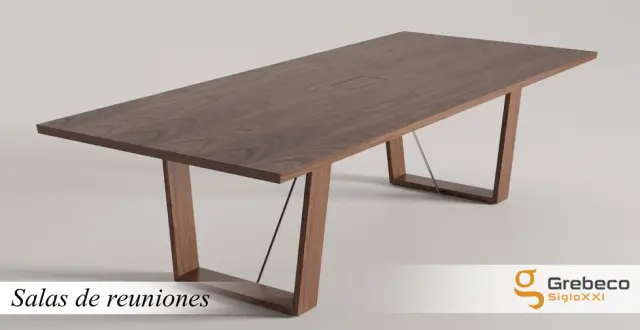 Imagen Mesa de reuniones madera