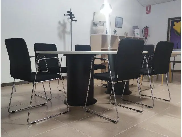 Imagen Mesa de reuniones ovalada 3