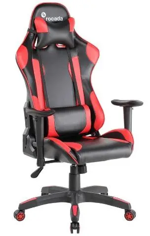 Imagen GAMING CHAIR PROFESSIONAL AZUL-ROJA