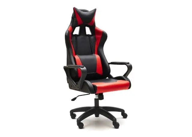 Imagen Silla gaming giratoria negro-rojo. Entrega 48-72h.