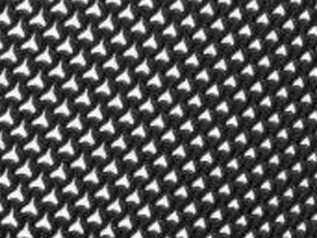 Imagen2 Asiento tapizado negro - Respaldo perforado PVC negro