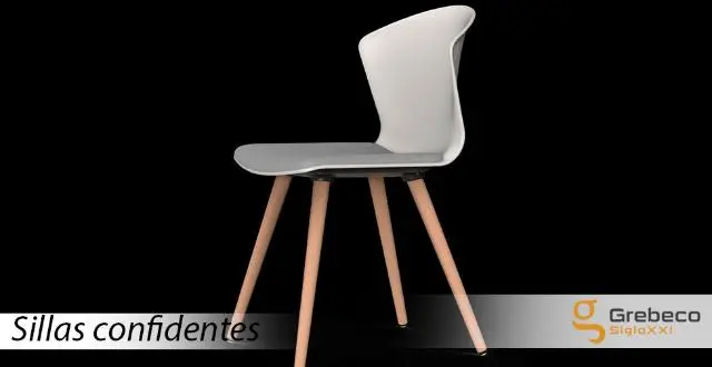 Imagen Silla confidente 4 patas de madera negra. Asiento tapizado M