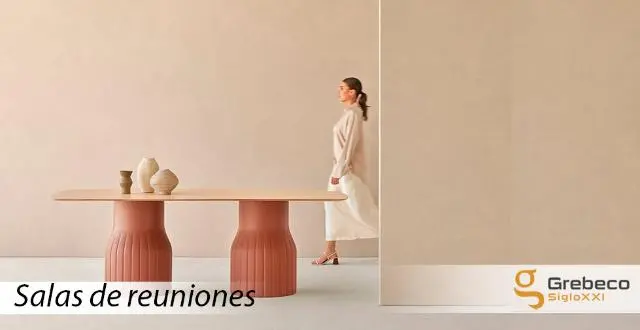 Imagen Mesa de reuni�n con pies redondos 